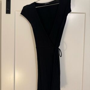 Reformation Black Mini Dress